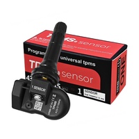 Système de surveillance de la pression des pneus sans fil programmable universel 2-en-1 433 MHz/315 MHz avec capteur TPMS, écran LCD et autonomie de 5 ans