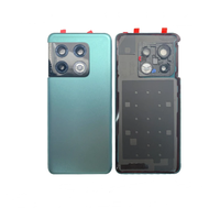 Coque arrière de batterie pour OnePlus 9 9 Pro 9R 10 PRO avec lentille d'appareil photo et autocollant