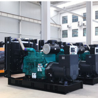 Générateur diesel silencieux Aoda sans balais à refroidissement par eau 200 kW ATS AVR électrique 250 kVA 200 kW