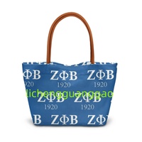 Sac fourre-tout réutilisable de la sororité Phi Beta Sigma, sac de shopping design de haute qualité, sac de week-end