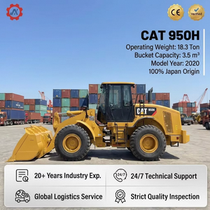 รถตักล้อยาง CAT 950H มือสอง อุปกรณ์ก่อสร้างมือสอง เครื่องจักรกลหนักสำหรับงานวิศวกรรม CAT 950H ขาย - Product Image 2
