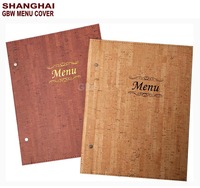 Prix concurrentiel en gros de haute qualité barre de menu en cuir, conception de menu, restaurant fournisseurs couverture de menu