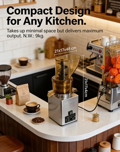 Extractor de Jugo Comercial de Alta Capacidad 300kg/h NS-300B 750W, Exprimidor de Uso Pesado para <span class=keywords><strong>Restaurante</strong></span> - Product Image 3