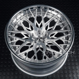 ล้อฟอร์จ 3 ชิ้น ขัดเงาแบบกำหนดเอง XINLAI ขนาด 5x100 5x112 5x114.3 สำหรับ BMW F30 F32 สำหรับ Audi A4 A5 สำหรับ Mercedes-Benz C-Class - Product Image 3