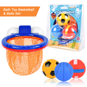 Alibaba – jeu de bain et de <span class=keywords><strong>basket</strong></span>-ball pour enfant, ensemble de ballons de bain et de douche, cadeau pour bébé - Product Image 5