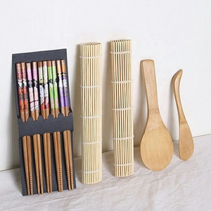 Fabrica nuevo diseño 4 unids/set bambú <span class=keywords><strong>Sushi</strong></span> hacer Kit herramienta familia Oficina fiesta casera <span class=keywords><strong>Sushi</strong></span> Gadget para amantes de la comida - Product Image 3