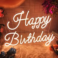 Enseigne néon LED personnalisée pour décoration murale, utilisation intérieure/extérieure, indice de protection IP68, anniversaire, Noël, mariage, fête, bar, salon, entreprises