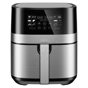 7L Dual Heater No Oil Fast Cooking 2 Heating Deep Oven Stainless Steel Liner Smart Touch Screen <b>Control</b> Air Fryer Air Fryer 7L D - Product Image 6