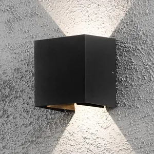 Звездное Освещение Современный крыльцо вверх и вниз наружная поверхность светодиодный Американский настенный декоративный светильник Ip65 для проекта