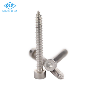 Nhà Máy Bán Buôn M2 M3 M3.5 304 A2-70 Thép Không Gỉ Allen Hex Hexagon Ổ Cắm Nắp Đầu Tự Khai Thác Vít Đồ Nội Thất Gỗ Vít - Product Image 1