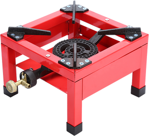 Réchaud à <span class=keywords><strong>gaz</strong></span> portable <span class=keywords><strong>pour</strong></span> le camping en plein air, brûleur unique, fonte, allumage piézoélectrique - Product Image 2