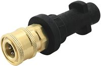 Adaptateur de lance à mousse pour nettoyeur haute pression standard Connecteur rapide 1/4 "pour K2-K7