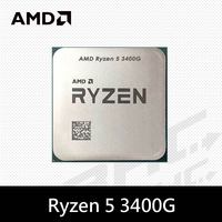 Procesador de CPU de 5 3400G R5 3400G de 3.7 Ghz, Cuatro Núcleos, 65W, Socket AM4 para Ordenador de Escritorio