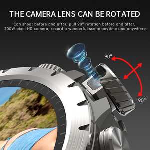 Reloj Inteligente DF EDS Q85 con GPS, 4G, Red Completa, Pantalla AMOLED de 1.43, Compatible con Videollamadas HD y Fotografía de 2MP - Product Image 5