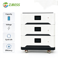 Sistem Baterai LiFePO4 Modular 15kWh 51.2V Smart BMS Kompatibel Multi-Inverter CE IEC62619 UN38.3