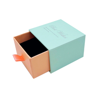 Vente en gros Emballage de bijoux et de montres en carton avec logo personnalisé Boîte cadeau fendue avec des matériaux recyclés pour les petites entreprises