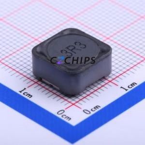 Inducteur de puissance SMD SWRH1205B-3R3NT, 12,5x12,5 mm (Inductance : 3,3 µH) (Précision : 30 % Courant nominal : 6,8 A) - Product Image 1