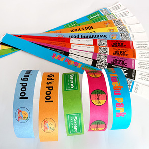 Bracelets en Tyvek néon, bracelets en papier synthétique résistants à la déchirure, bracelets d'identification pour concerts, admission, fête, identification - Product Image 5