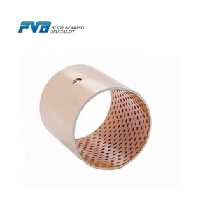 5018513 <span class=keywords><strong>Trima</strong></span> frente cargadora de ruedas DX buje PCM 4020E POM de plain bearing fabricante POZ auto lubricante cojinete de deslizamiento - Product Image 2