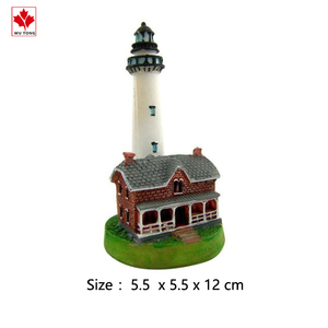 Quà Lưu Niệm Bán Chạy Mô Hình Xây Dựng Bằng Nhựa Resin Trạng Thái Ngôi Nhà Đèn Polyresin Bán Chạy - Product Image 5