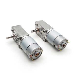 강력한 소형 12 볼트 모터 저속 웜 감속기 기어 박스 브러시 모터 <span class=keywords><strong>370</strong></span> - Product Image 2