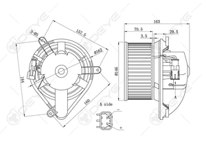 7701206251 7701041792 vente chaude climatiseur de voiture universel et moteur de ventilateur de chauffage pour RENAULT MEGANE I & RENAULT <span class=keywords><strong>SCENIC</strong></span> - Product Image 4