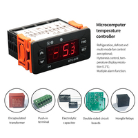 Etc-974 220v Offre Spéciale réfrigération Thermostat numérique température mur contrôleur Etc974 micro-ordinateur numérique contrôleur de température