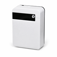 Diffuseur d'arômes électrique portable Koeazy, batterie DC6V, double diffuseur en plastique, couverture 500F, usage commercial, hôtelier, domestique, télécommande, parfum