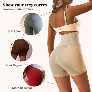 Venta al por mayor de las mujeres de talla grande Body Ladies Shaper Bragas Lift Butt acolchado glúteos Waister Trainer Shapewear Shorts para mujeres - Product Image 3