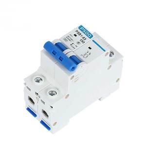 Автоматический выключатель MCB 2P DC, характеристика BCD, сертификат CE, сила разрыва 6 кА, защита Li, для промышленного и бытового использования - Product Image 2