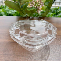 Conteneurs en plastique transparent anti-buée pour cerises, fraises, tomates, avec trous d'aération pour l'emballage des fruits