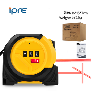Medidor Láser Industrial para Interiores IPRE de 40 m, Telémetro 3 en 1 con Cinta Métrica de Acero - Product Image 6