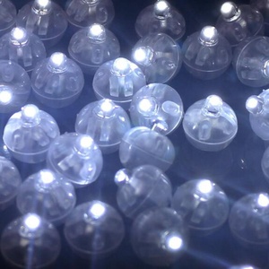 Boule en plastique LED Balloon Lights Mini Flash Ball Glowing Balls LED Toy Accessories Décoration pour ballons ou lanternes - Product Image 3