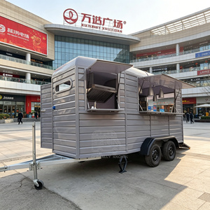 Oem <b>Trailer</b> Export Standard <b>Mobile</b> <b>Catering</b> Custom Size Stainless Steel Concession Food Truck With Full Kitchen - Product Image 6