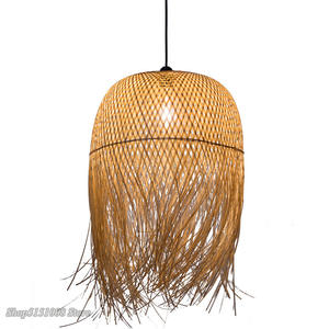 Chinese Bamboe Hanglampen Nordic Ontwerp Keuken Opknoping Lampen Voor Home Decor Armatuur Japanse Loft Led Schorsing Armaturen - Product Image 6
