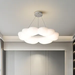 2022 nouvelle lampe de plafond de luxe à fleurs créatives, lampe de plafond en nuage romantique et chaleureux, adaptée aux plafonniers de chambre à coucher
