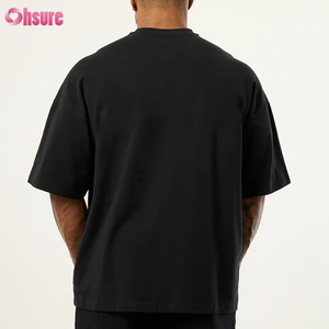 Vendita calda estate peso leggero in fibra di bambù girocollo manica corta oversize <span class=keywords><strong>boxe</strong></span> <span class=keywords><strong>t</strong></span> <span class=keywords><strong>Shirt</strong></span> per gli uomini - Product Image 4