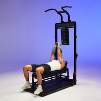 INNODIGYM L11 Smith Machine, rack d'entraînement tout-en-un, équipement de musculation à domicile en acier au carbone pour la musculation