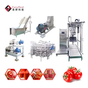 Gold Supplier Customized Tomato Paste Making Machine Sachet Tomato Ketchup Processing Line