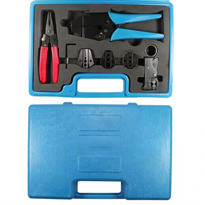 Alicates de crimpado 6 en 1 de acero, juego de herramientas DIY con carcasa de plástico para cableado frontal - Product Image 5