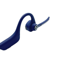 Headset Zello PTT Nirkabel Walkie Talkie Interkom dengan Mikrofon Push to Talk untuk Perangkat POC 4G, Mendukung Android & IOS
