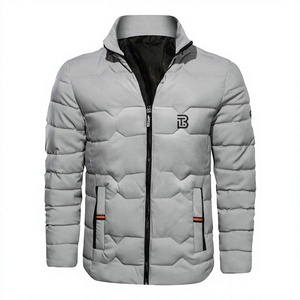 Wholesale 2025 <b>Winter</b> Canvas Puffer Jackets for Men Stand Collar Quick Dry and Low Price High Quality Outdoor Adult Use - Product Image 1