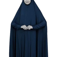 Robe Abaya Thobe Musulmane de Ramadan à Couverture Complète avec Hijab pour Femme - Vente en Gros