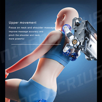 2026 Luxuriöser Tragbarer Ganzkörper-Massagesessel mit Schwerelosigkeit, PU-Leder, Tiefenkneten, Wärmetherapie, Vibration und Bluetooth-Musikplayer