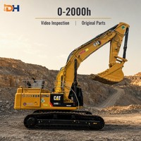 Excavatrice sur chenilles d'occasion CAT 349D2L de 49 tonnes avec moteur C13 ACERT d'origine