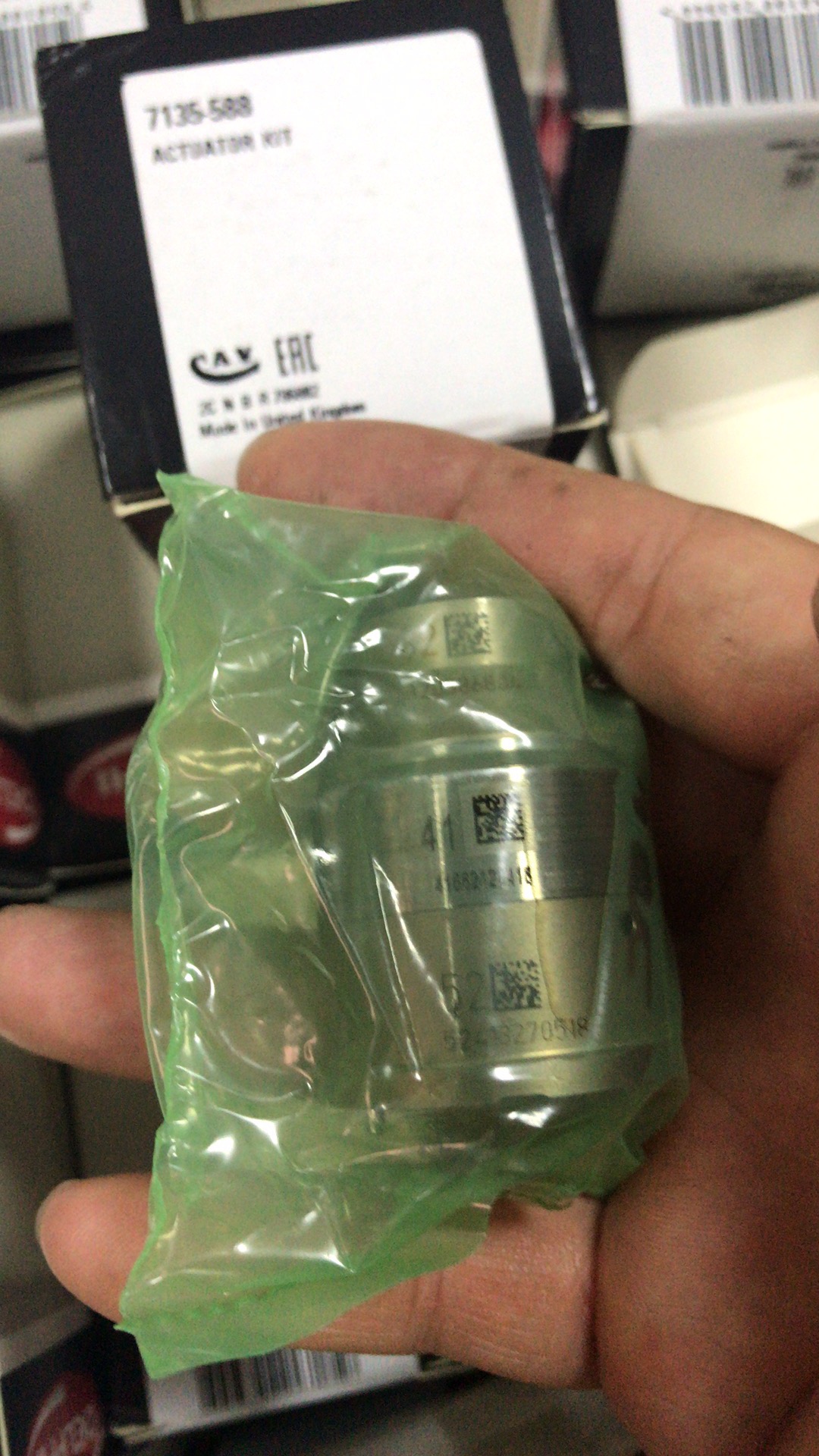 common rail injector parts actuator kit solenoid valve 7135-588 7135588 for Original new injector BEBE4D24002