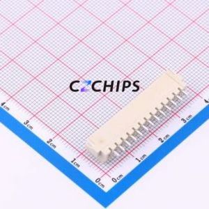 WAFER-HA2.54-13PWB Wire-to-Board Pin Header SMD,P=2.54mm,Horizontal Mount Connector 1x13P 2.5mm Horizontal Mount XHB - Product Image 2