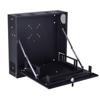 Meuble de vidéosurveillance DVR, 19 pouces, 20 pièces, commande en relief, pour armoire réseau à monter