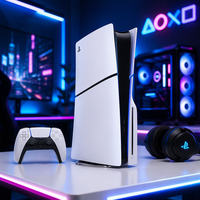 Console de jeu TV neuve, 100 % authentique, édition numérique avec lecteur de disque, manette sans fil, prise universelle BT, vente en gros