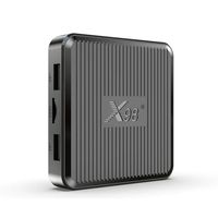 Boîtier TV Android 11 X98Q en gros, lecteur multimédia 4K UHD Quad Core S905W2, WiFi double bande, décodeur intelligent 2 Go 16 Go OEM ODM